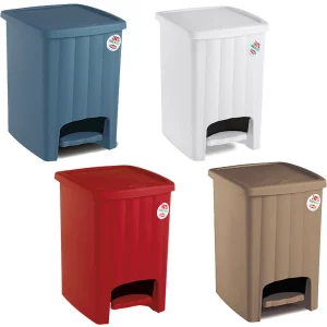 Stefanplast Cestino Piccolo Con Pedale Per Scrivania Bagno Cucina Camera Da Letto 20 L