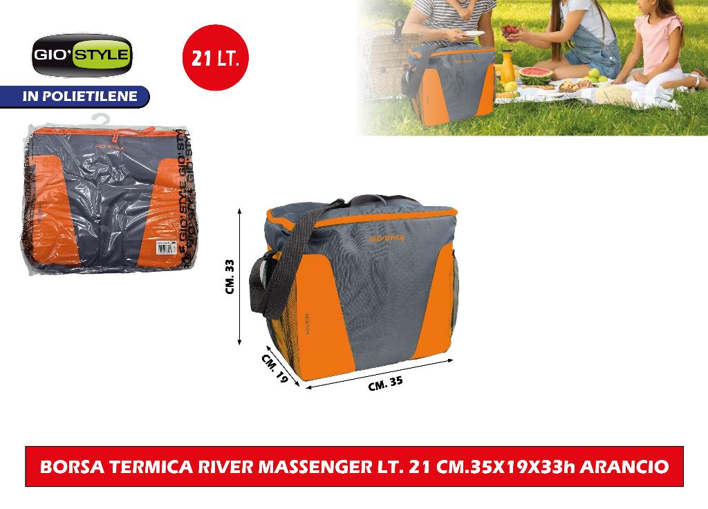 Giò Style Borsa Termica River Massenger Lt. 21 Cm.35X19X33H - immagine 5