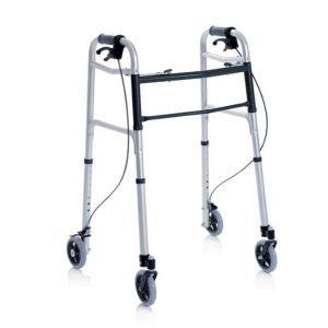Deambulatore MORETTI RP742 pieghevole con Freno a mano – Leggero e Regolabile