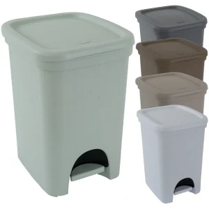 Belli & Forti Pattumiera Con Pedale Colors Line 6L Contenitore Cestino Piccolo 28,5X21,5X20 Cm